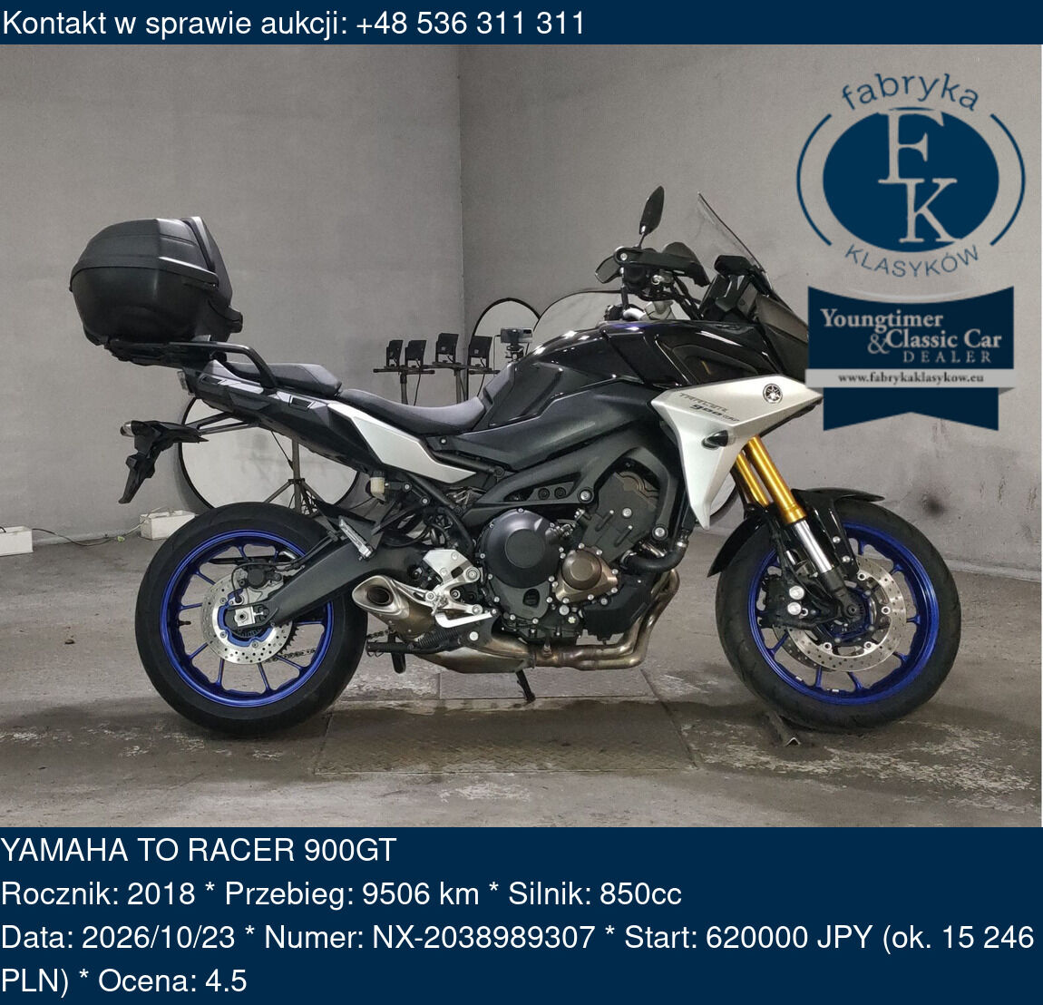 YAMAHA TO RACER 900GT 2018 - zdjęcie 2