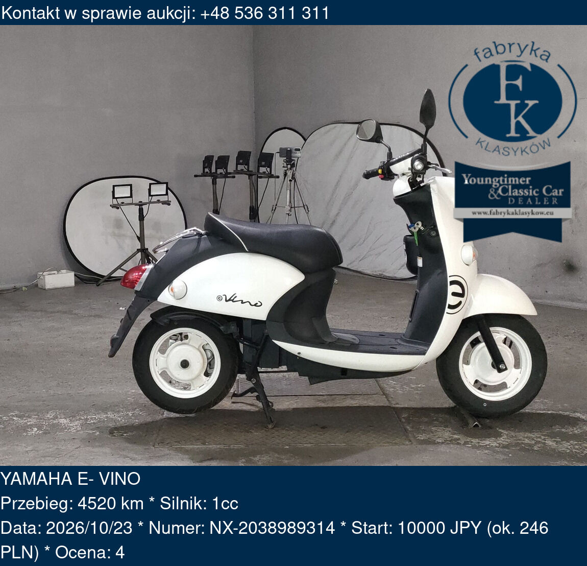 YAMAHA E- VINO  - zdjęcie 2