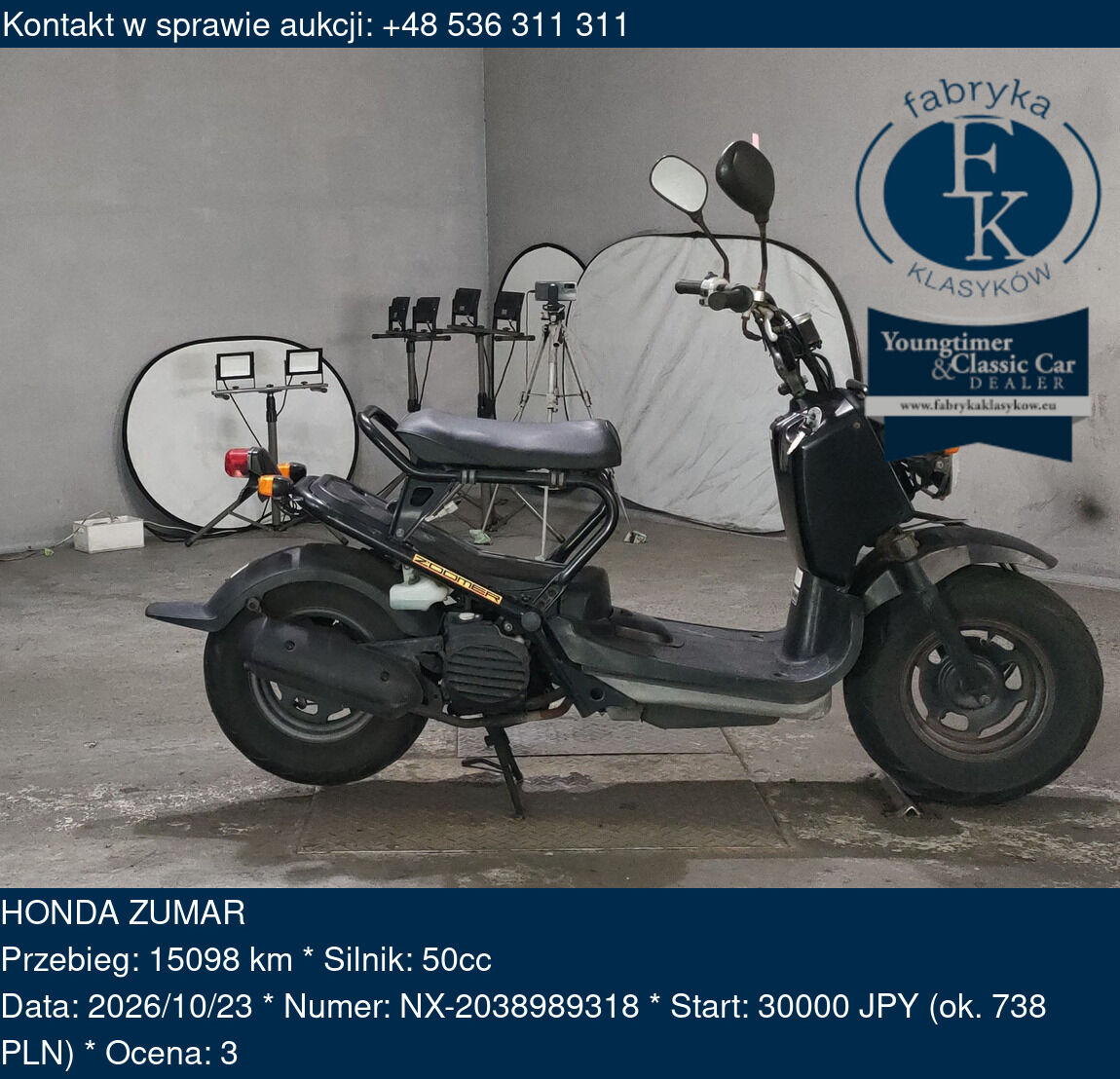 HONDA ZUMAR  - zdjęcie 2