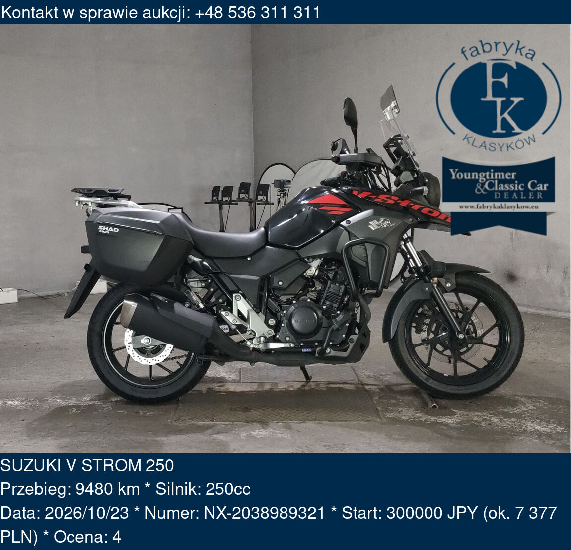 SUZUKI V STROM 250 - zdjęcie 2