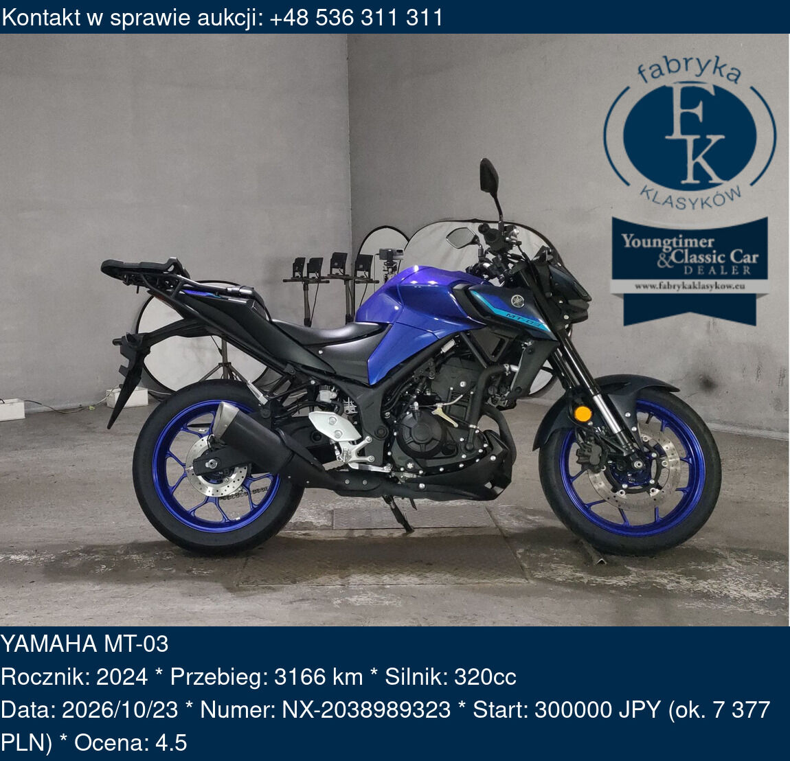 YAMAHA MT-03 2024 - zdjęcie 2