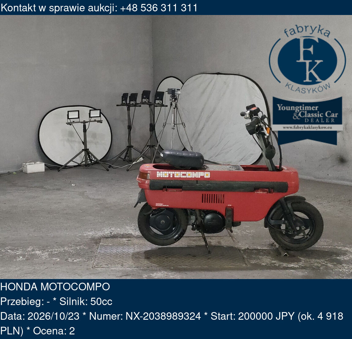 HONDA MOTOCOMPO  - zdjęcie 2