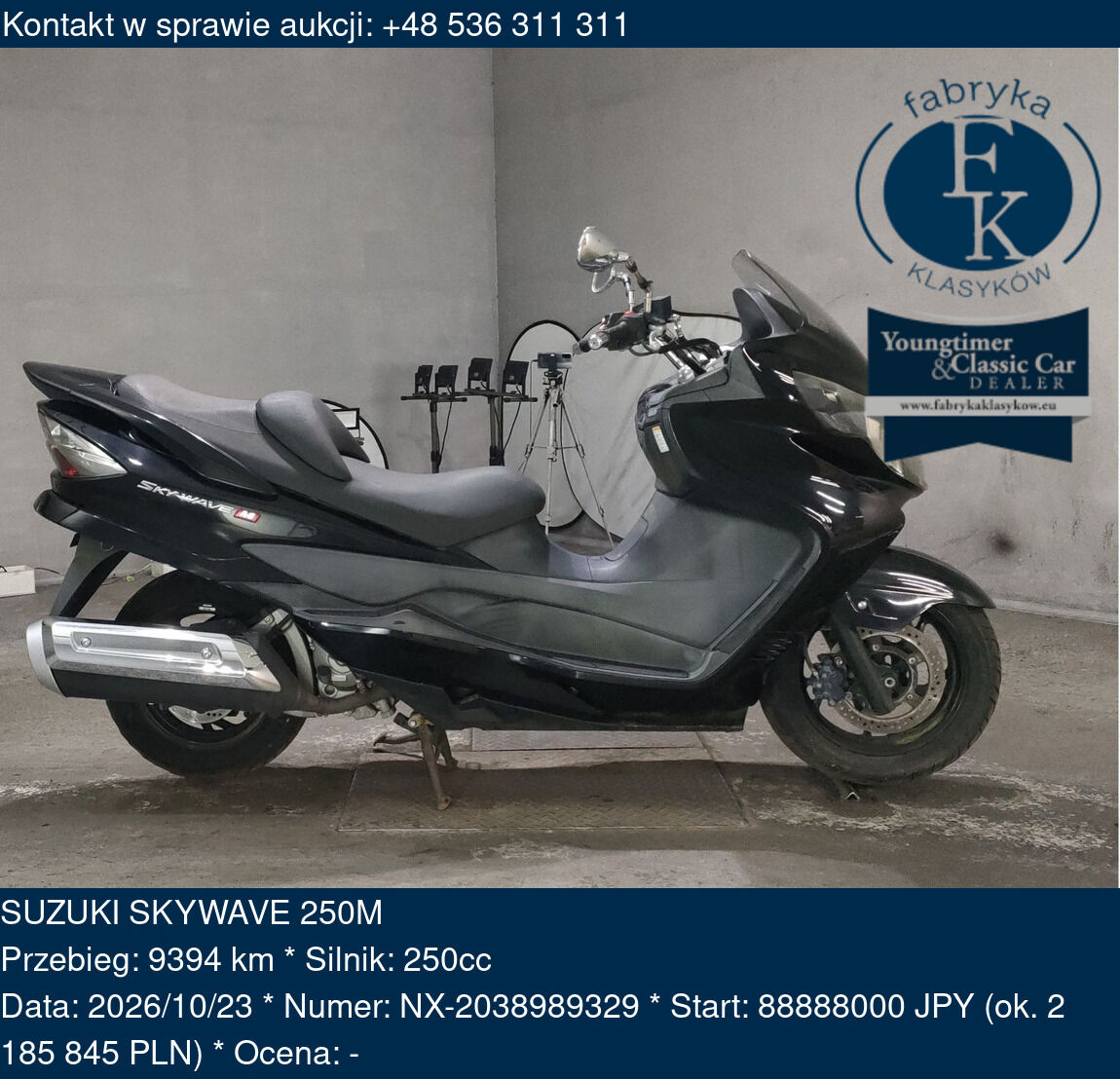 SUZUKI SKYWAVE 250M  - zdjęcie 2