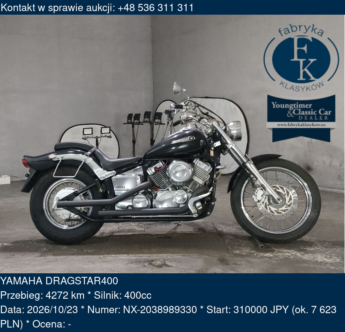 YAMAHA DRAGSTAR400  - zdjęcie 2