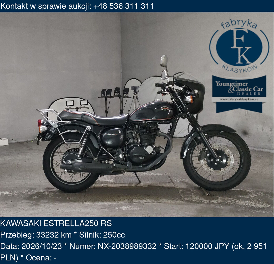 KAWASAKI ESTRELLA250 RS - zdjęcie 2