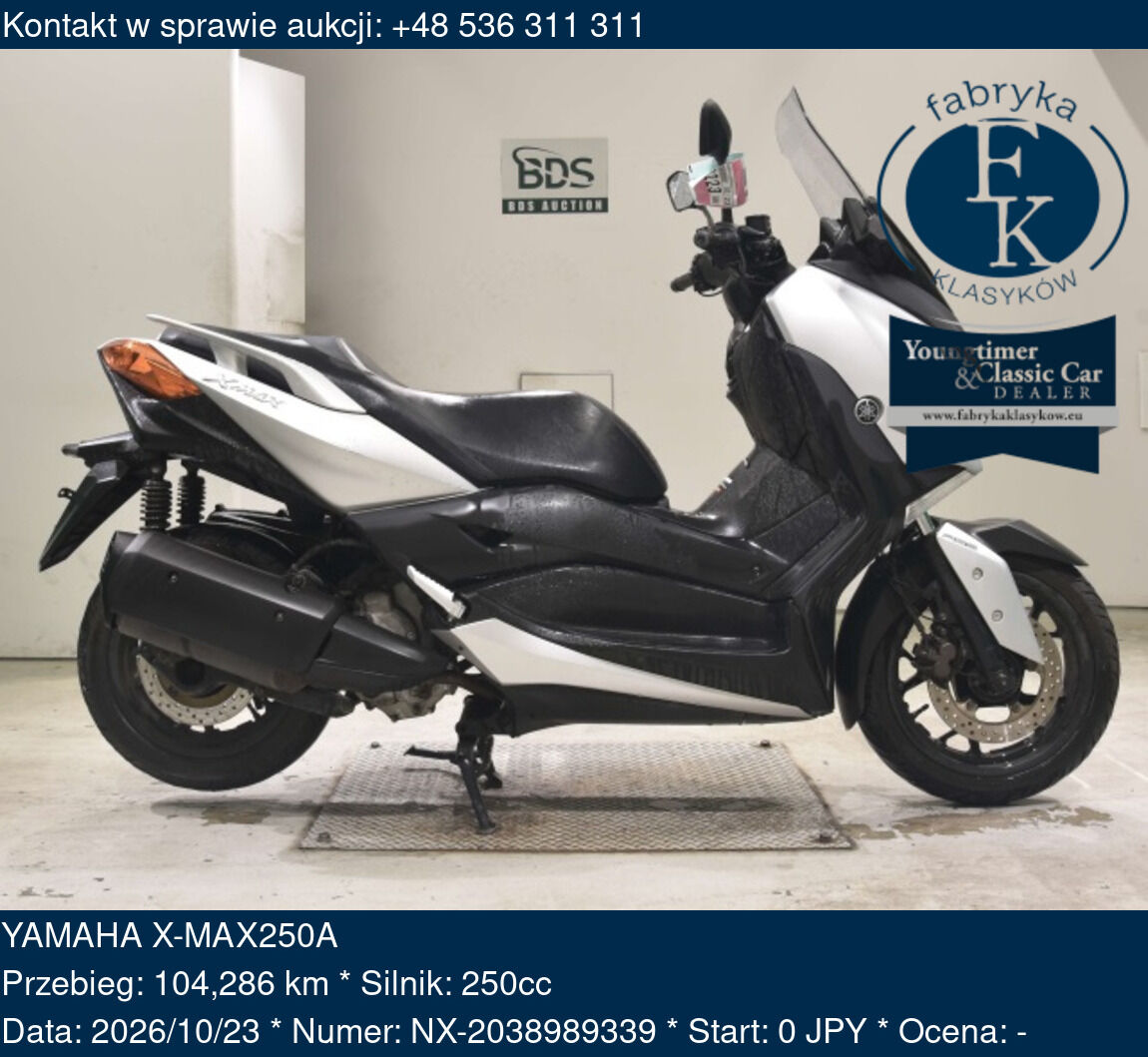 YAMAHA X-MAX250A  - zdjęcie 2