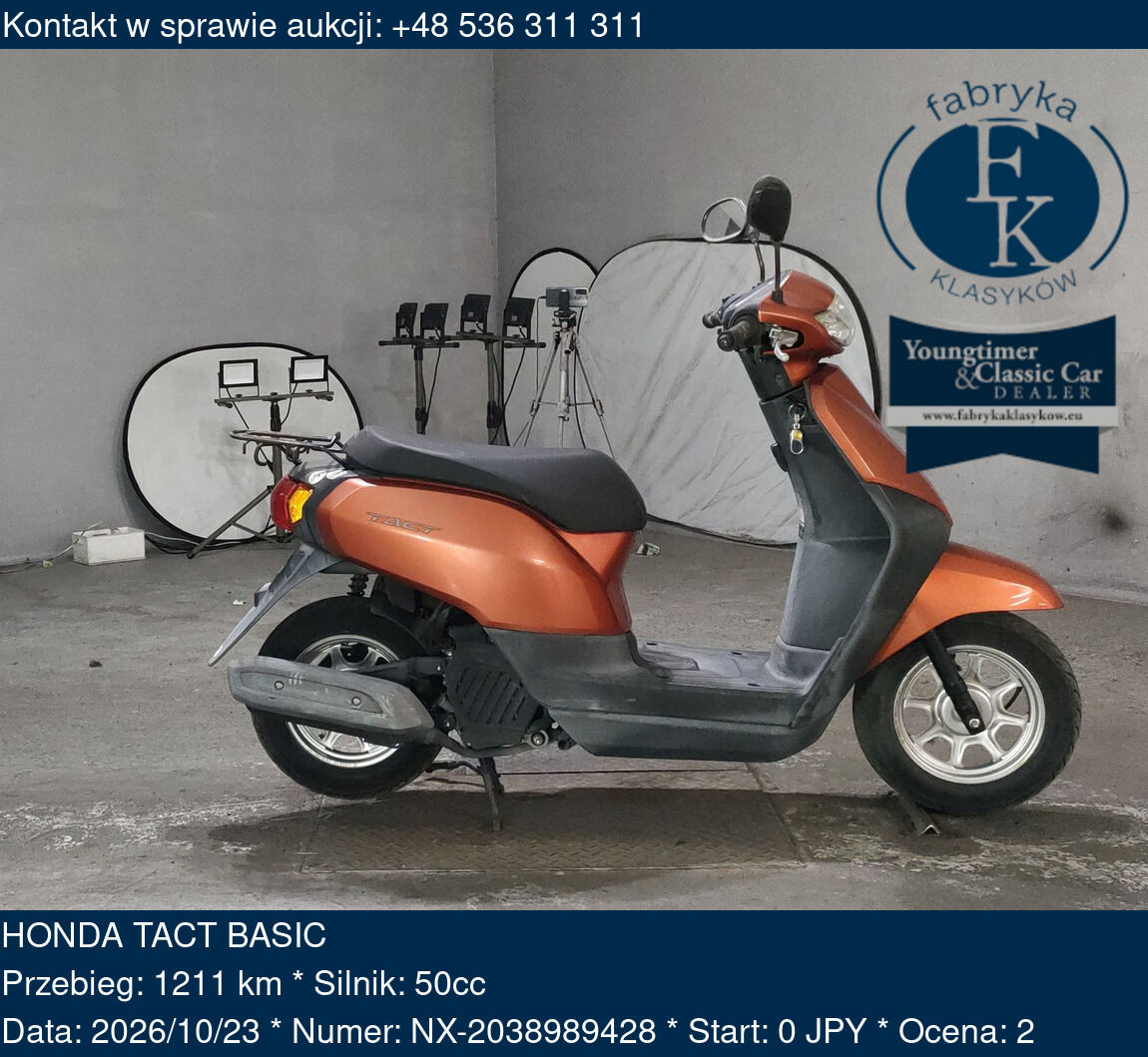 HONDA TACT BASIC  - zdjęcie 2