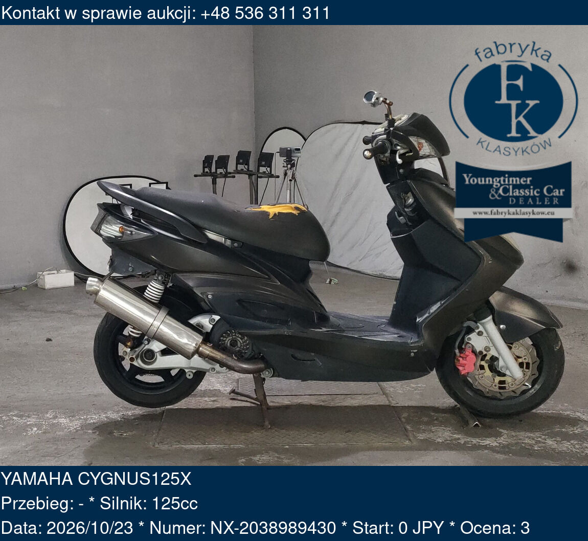YAMAHA CYGNUS125X  - zdjęcie 2