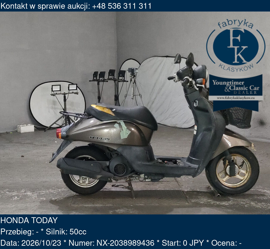 HONDA TODAY  - zdjęcie 2