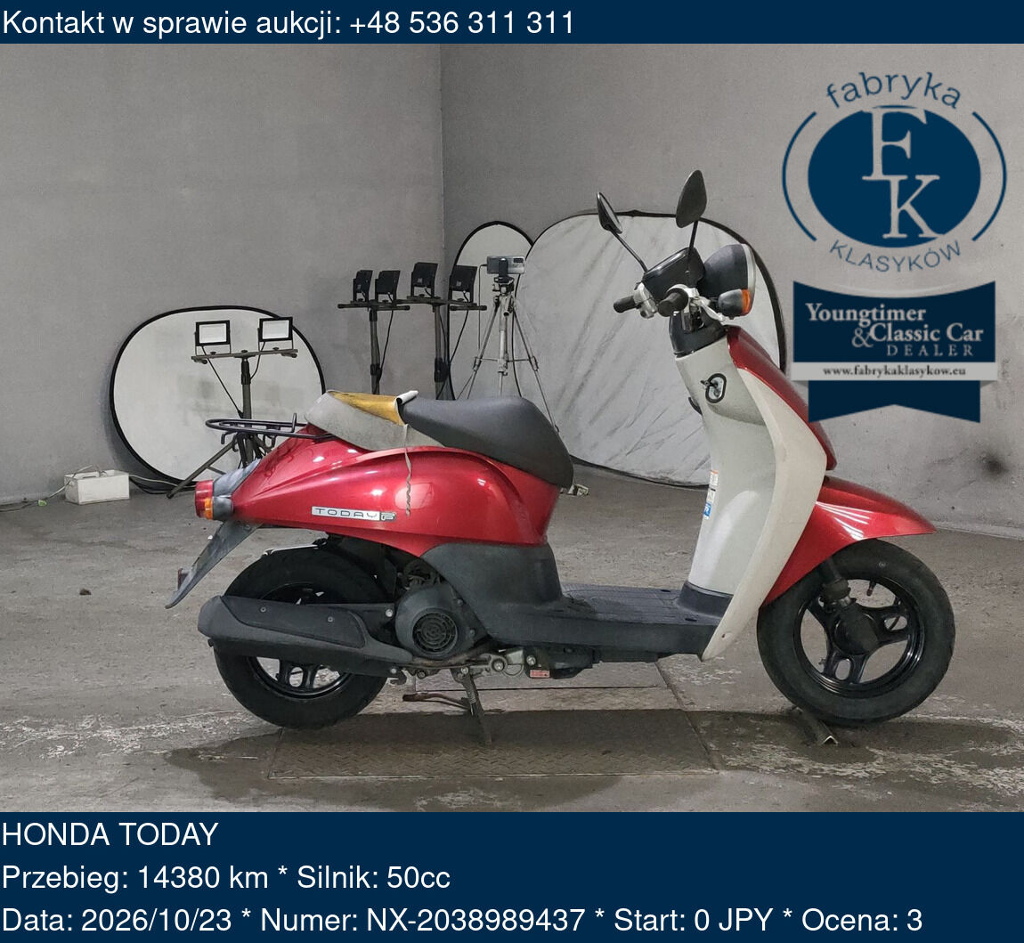 HONDA TODAY  - zdjęcie 2