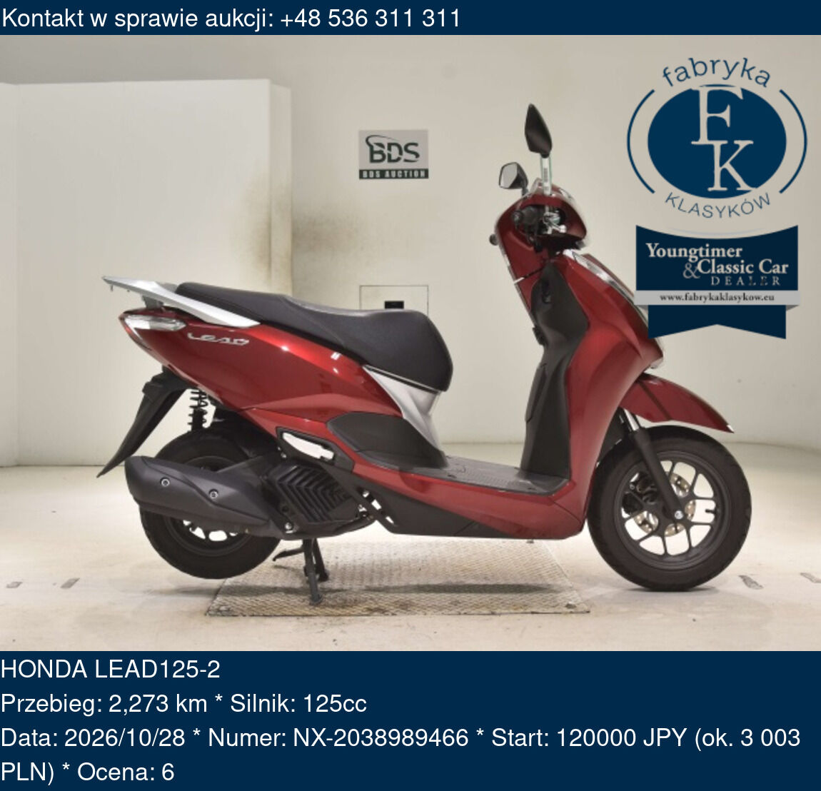 HONDA LEAD125-2  - zdjęcie 2
