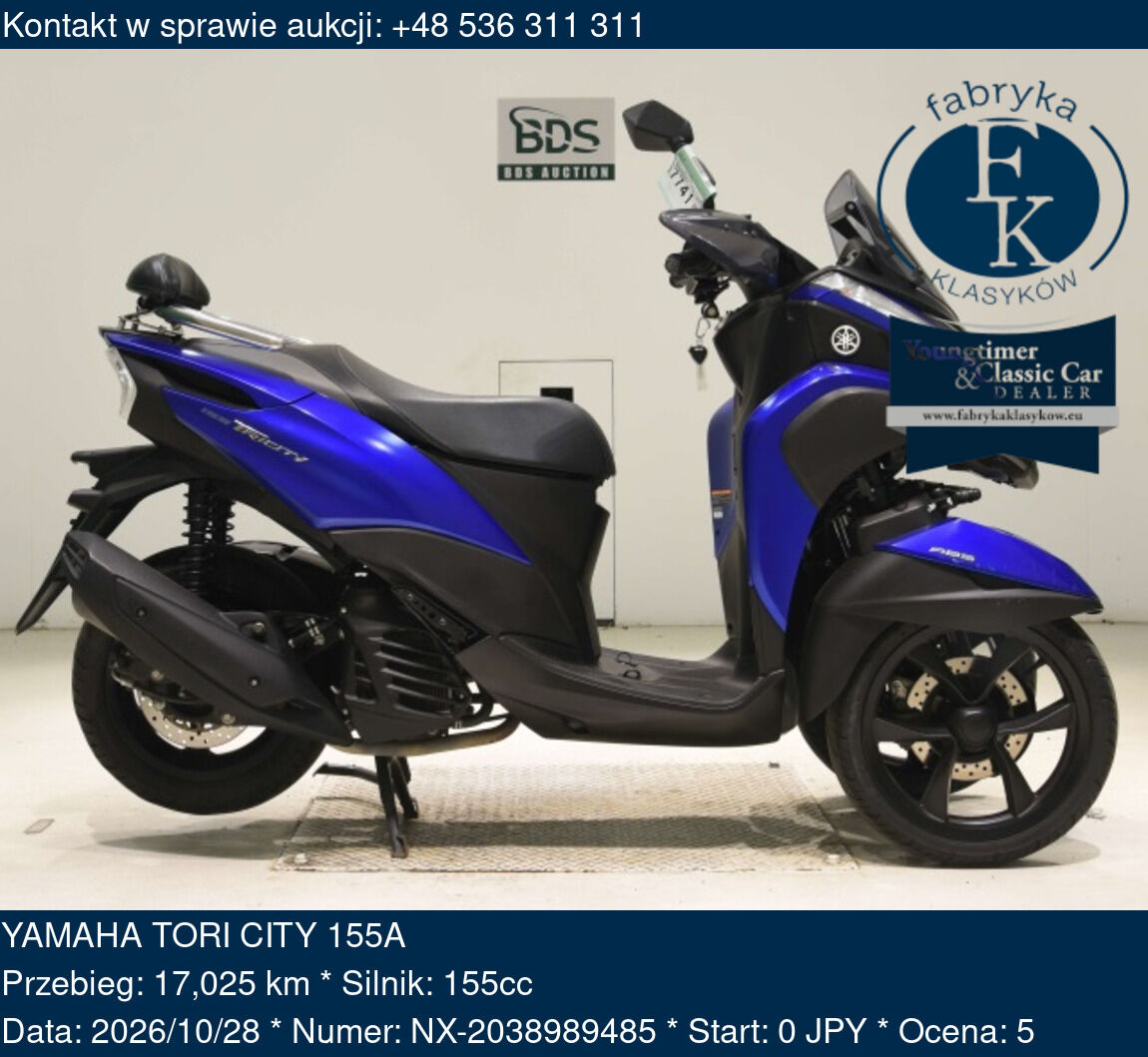 YAMAHA TORI CITY 155A - zdjęcie 2