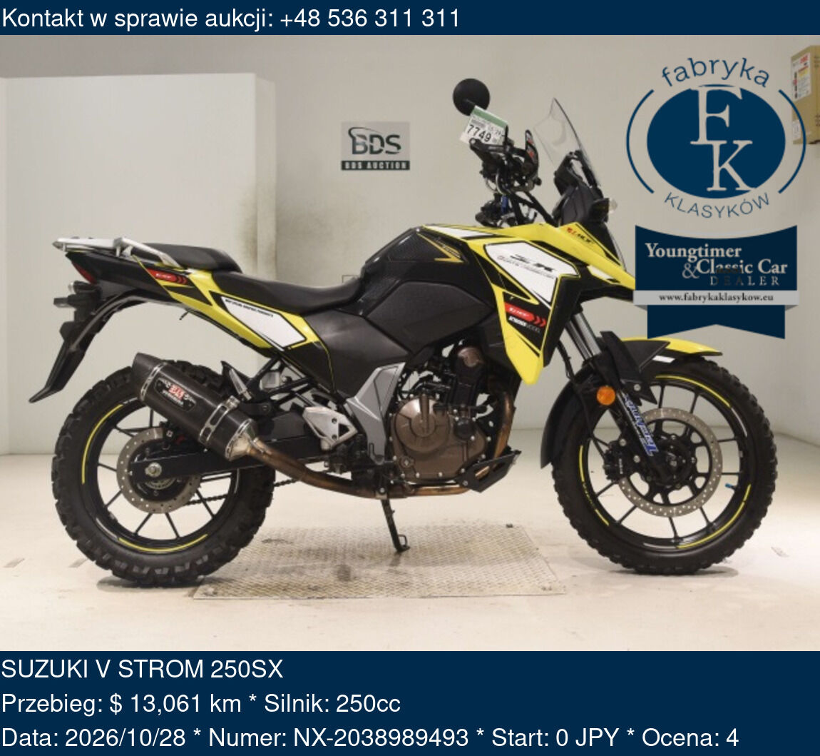 SUZUKI V STROM 250SX - zdjęcie 2