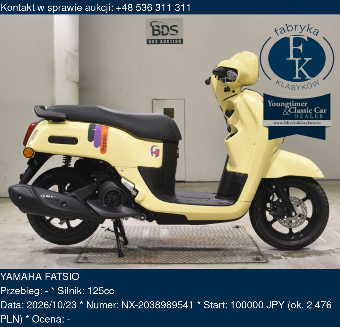 YAMAHA FATSIO - zdjęcie 2