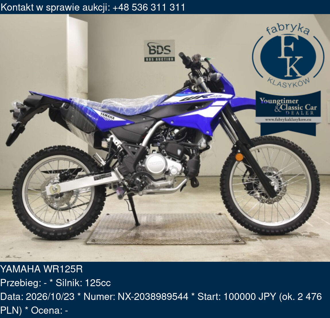 YAMAHA WR125R  - zdjęcie 2