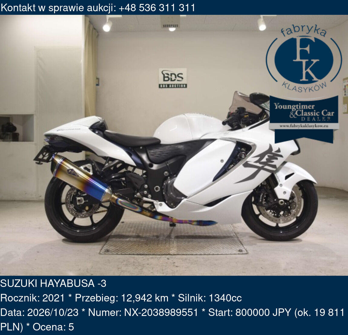 SUZUKI HAYABUSA -3 2021 - zdjęcie 2