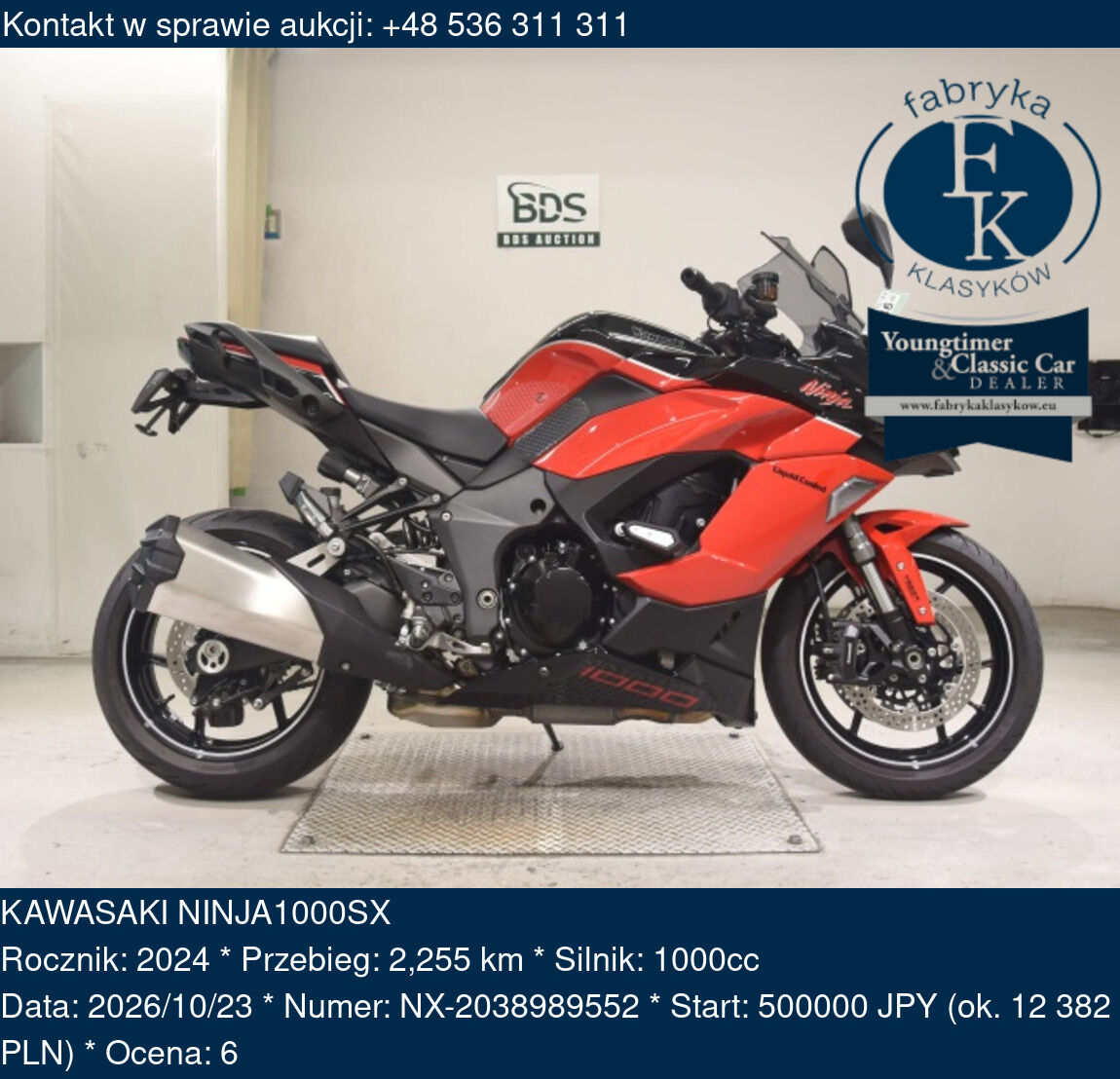KAWASAKI NINJA1000SX 2024 - zdjęcie 2