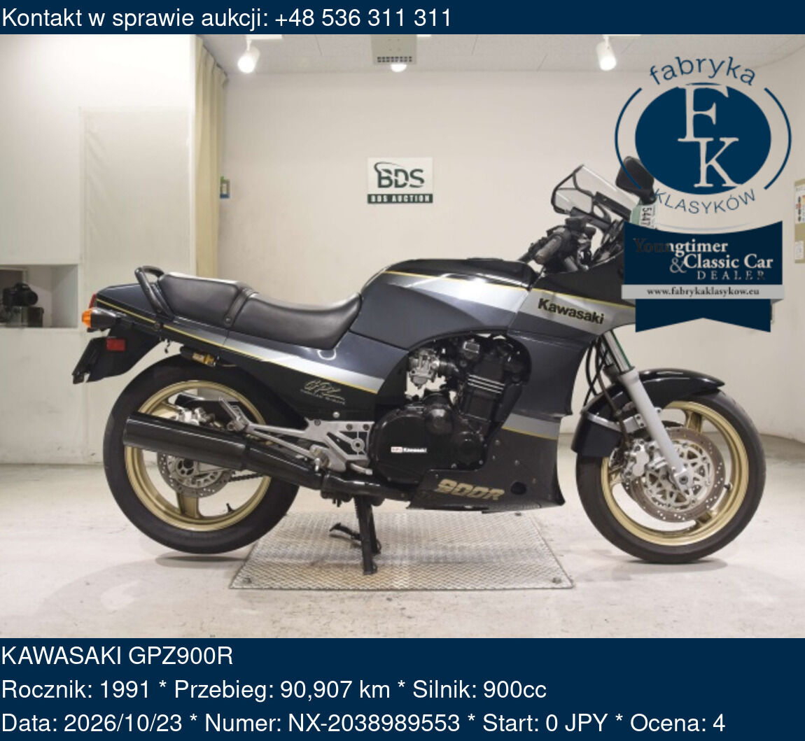 KAWASAKI GPZ900R 1991 - zdjęcie 2
