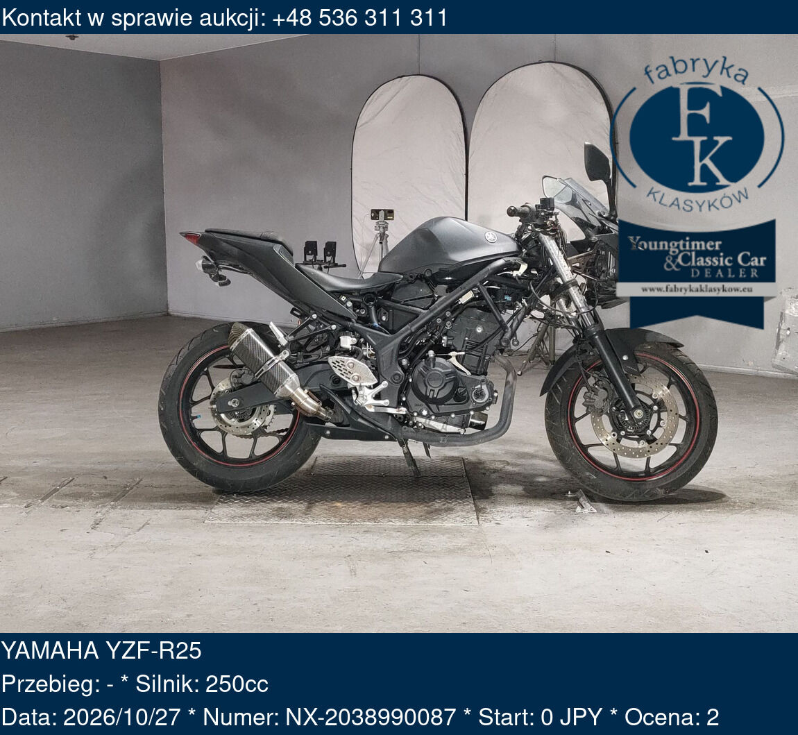 YAMAHA YZF-R25  - zdjęcie 2