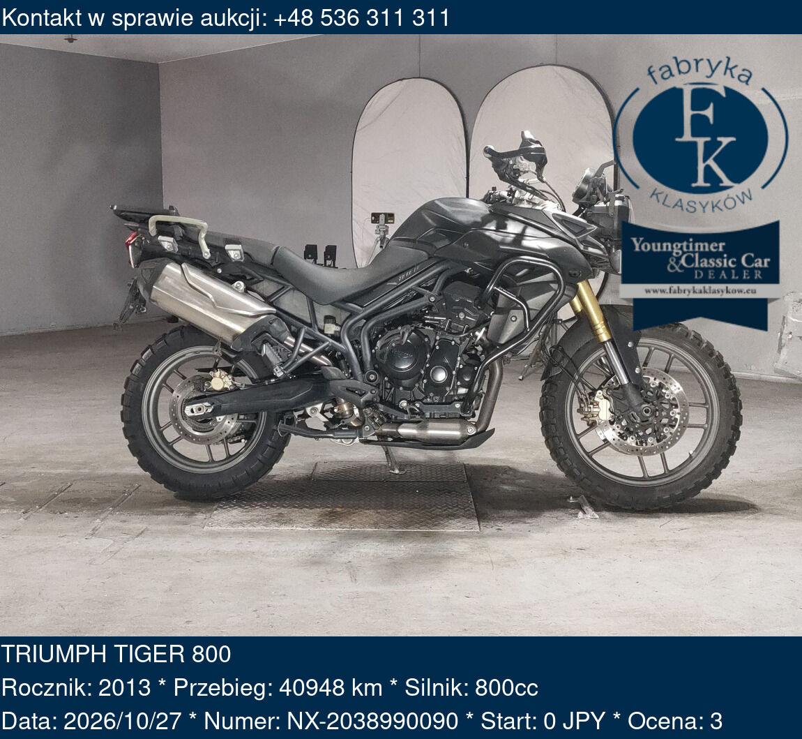 TRIUMPH TIGER 800 2013 - zdjęcie 2