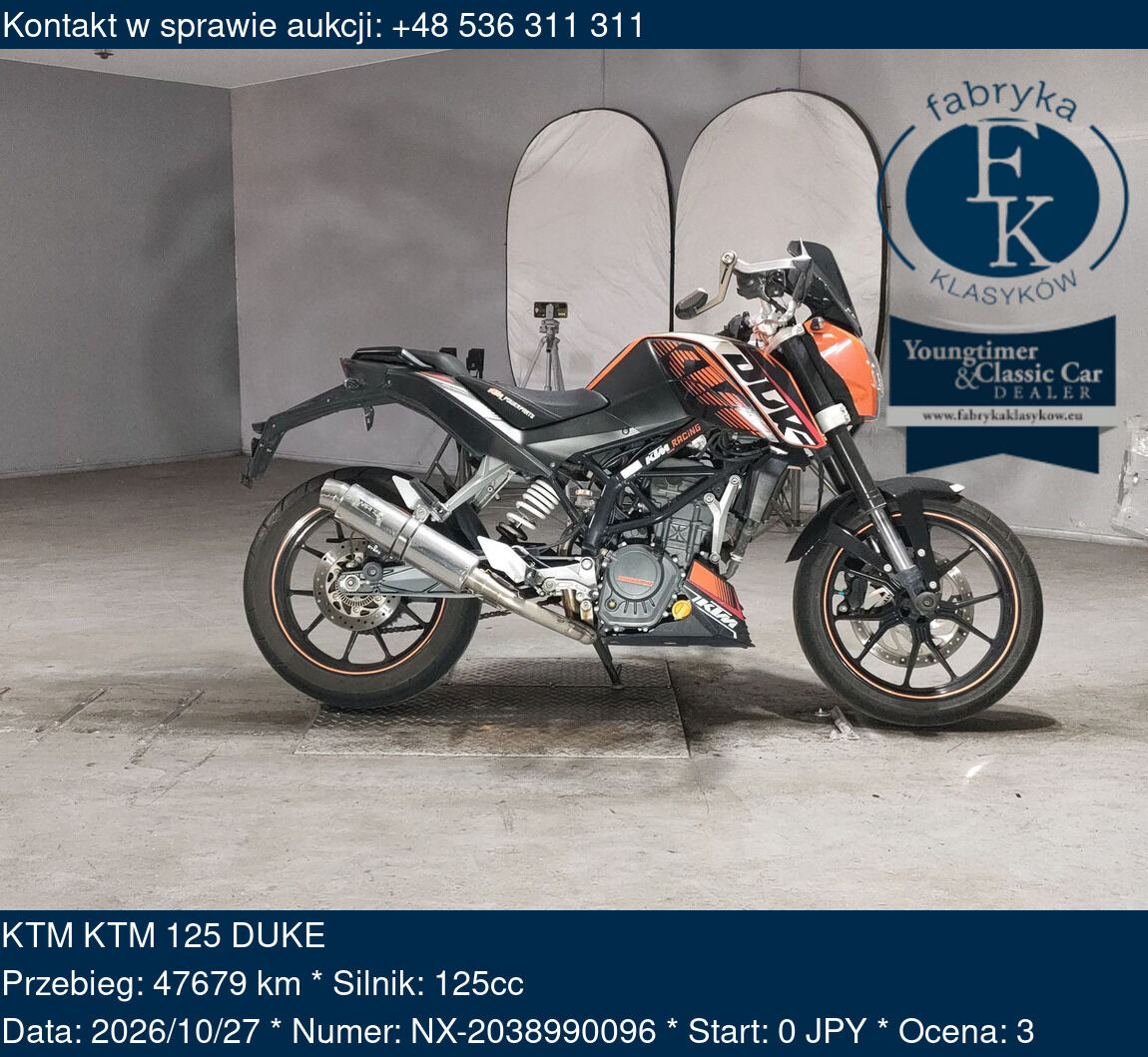KTM KTM 125 DUKE  - zdjęcie 2