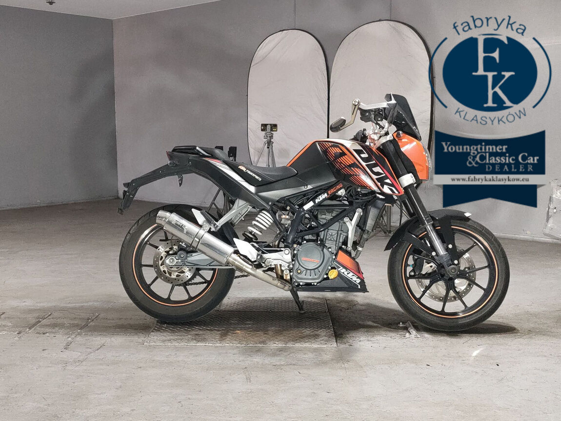 KTM KTM 125 DUKE  - aukcja, lot NX-2038990096