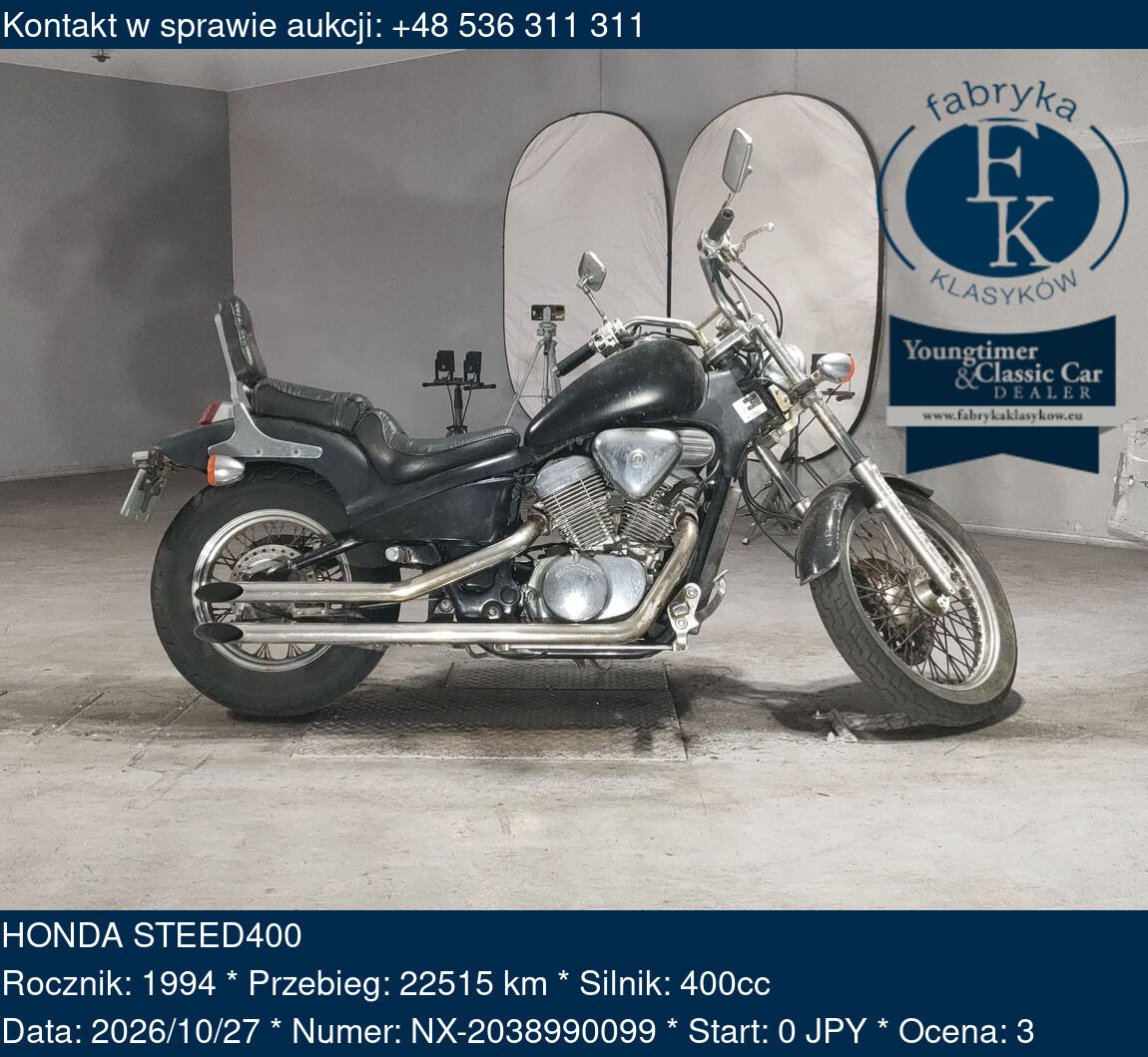 HONDA STEED400 1994 - zdjęcie 2