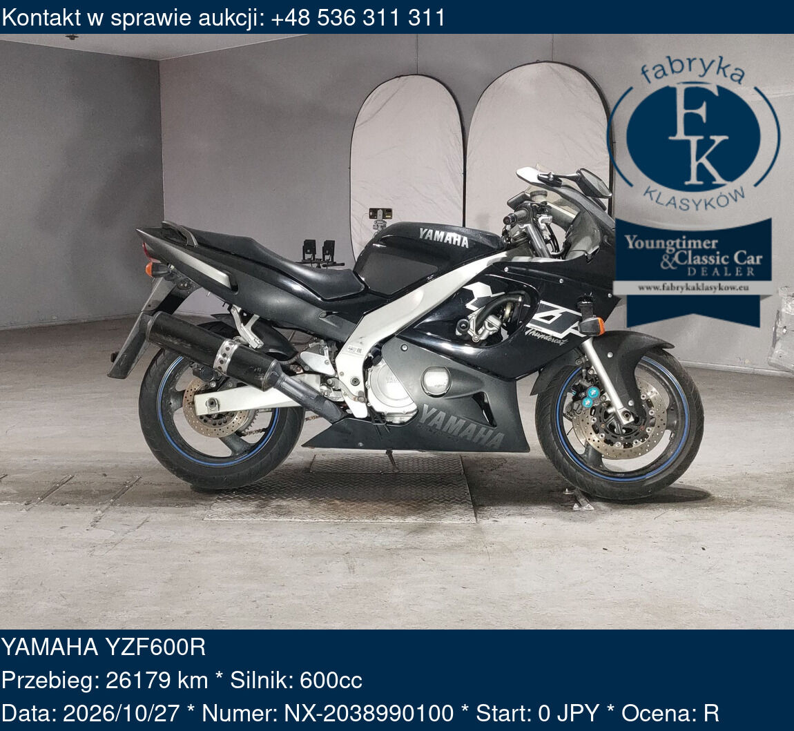 YAMAHA YZF600R - zdjęcie 2