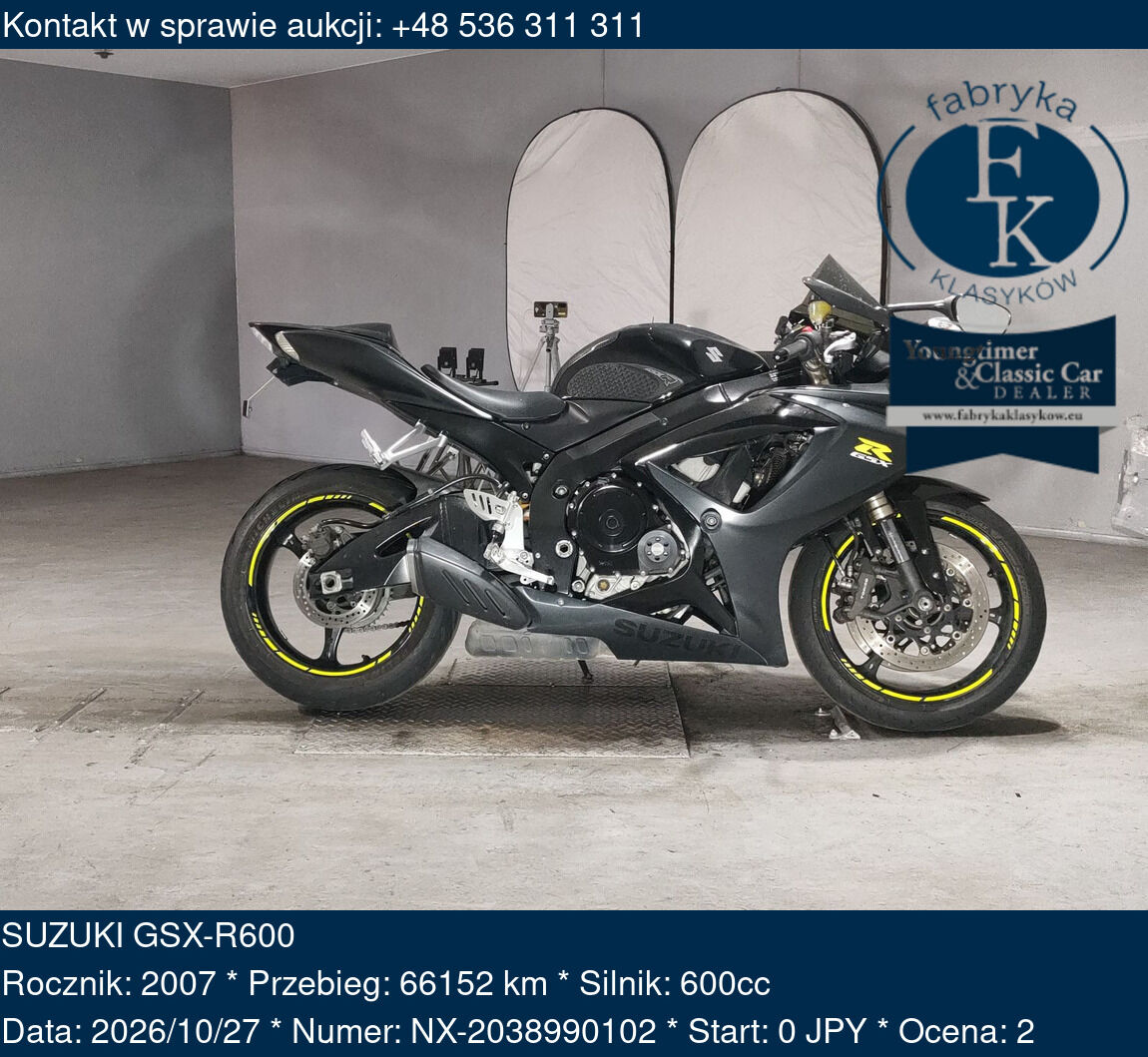 SUZUKI GSX-R600 2007 - zdjęcie 2