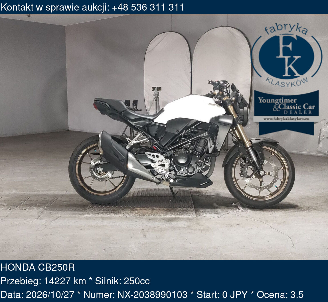 HONDA CB250R - zdjęcie 2