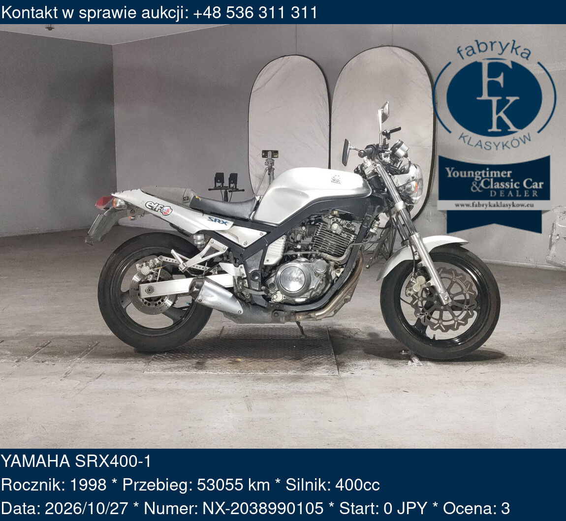 YAMAHA SRX400-1 1998 - zdjęcie 2