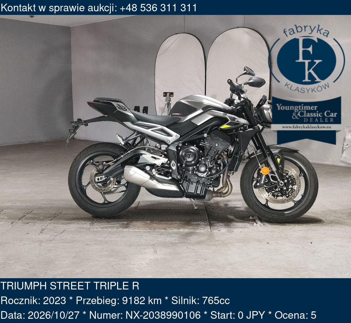 TRIUMPH STREET TRIPLE R 2023 - zdjęcie 2