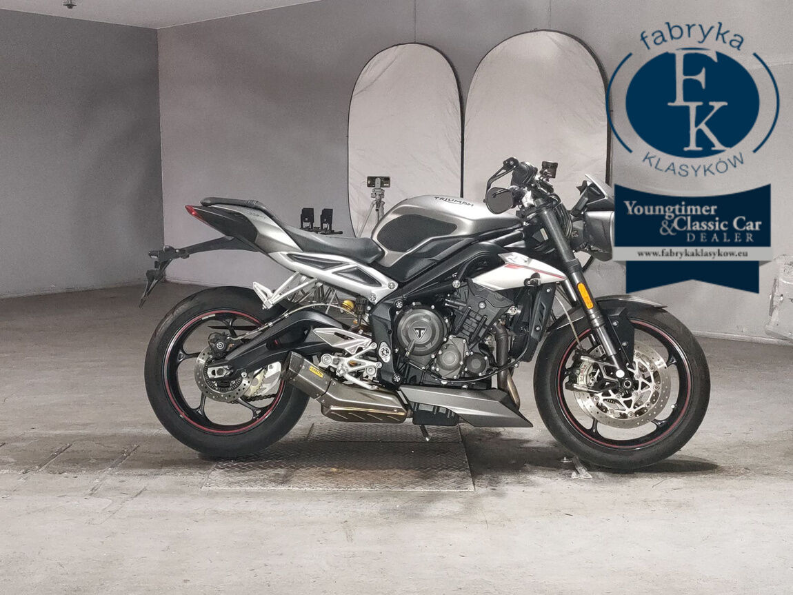TRIUMPH STREET TRIPLE RS 2018 - aukcja, lot NX-2038990107