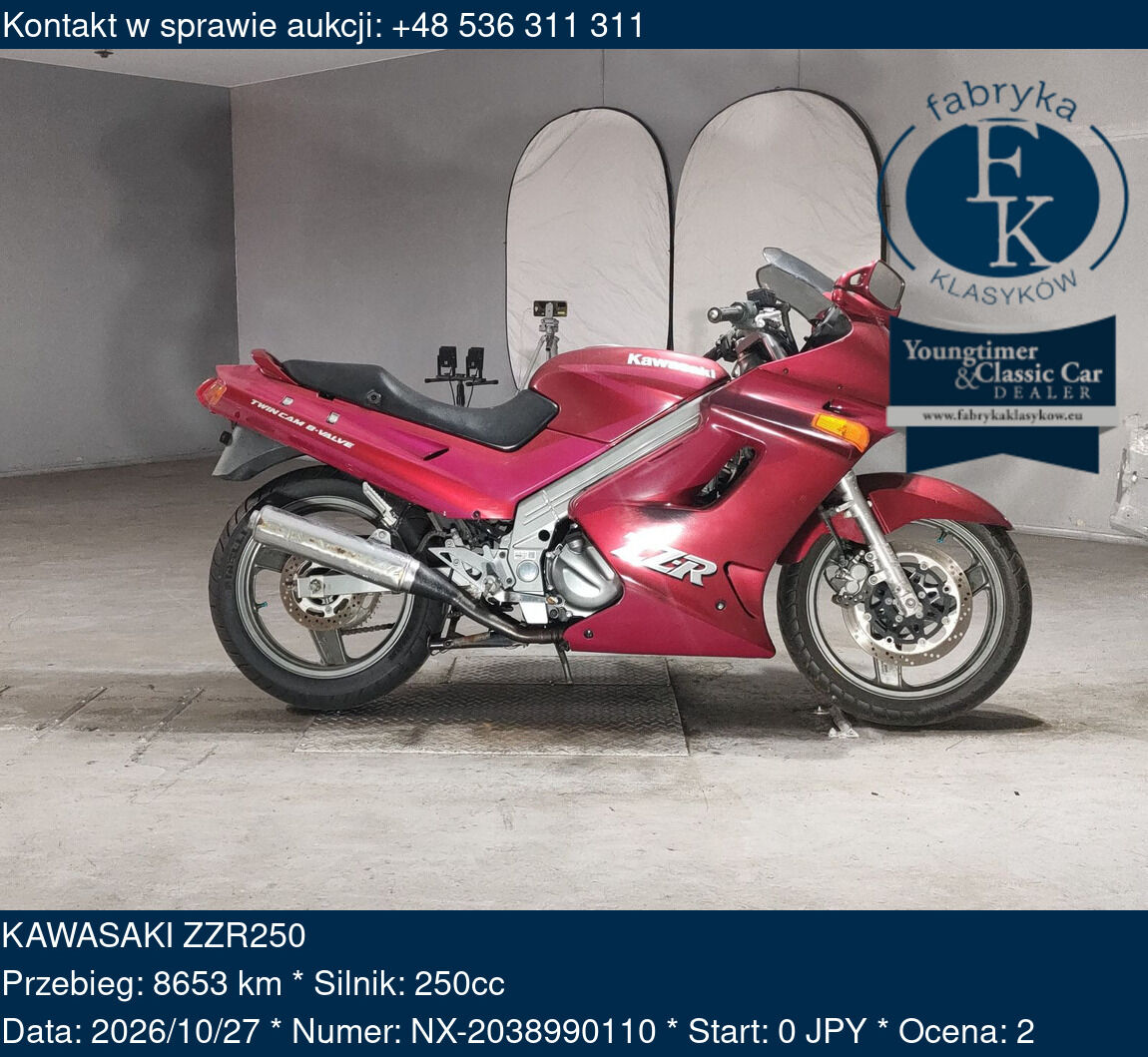 KAWASAKI ZZR250  - zdjęcie 2