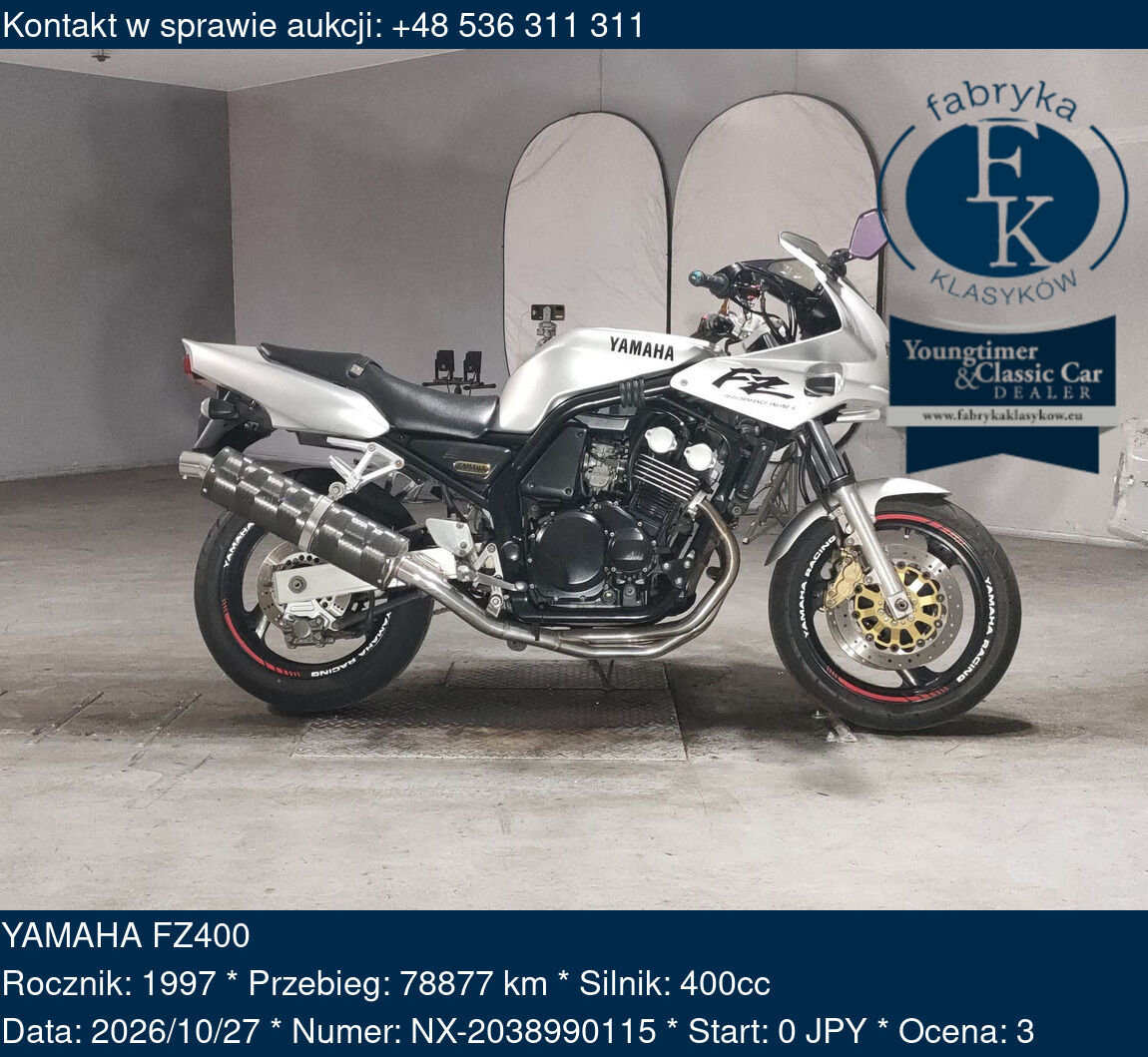 YAMAHA FZ400 1997 - zdjęcie 2