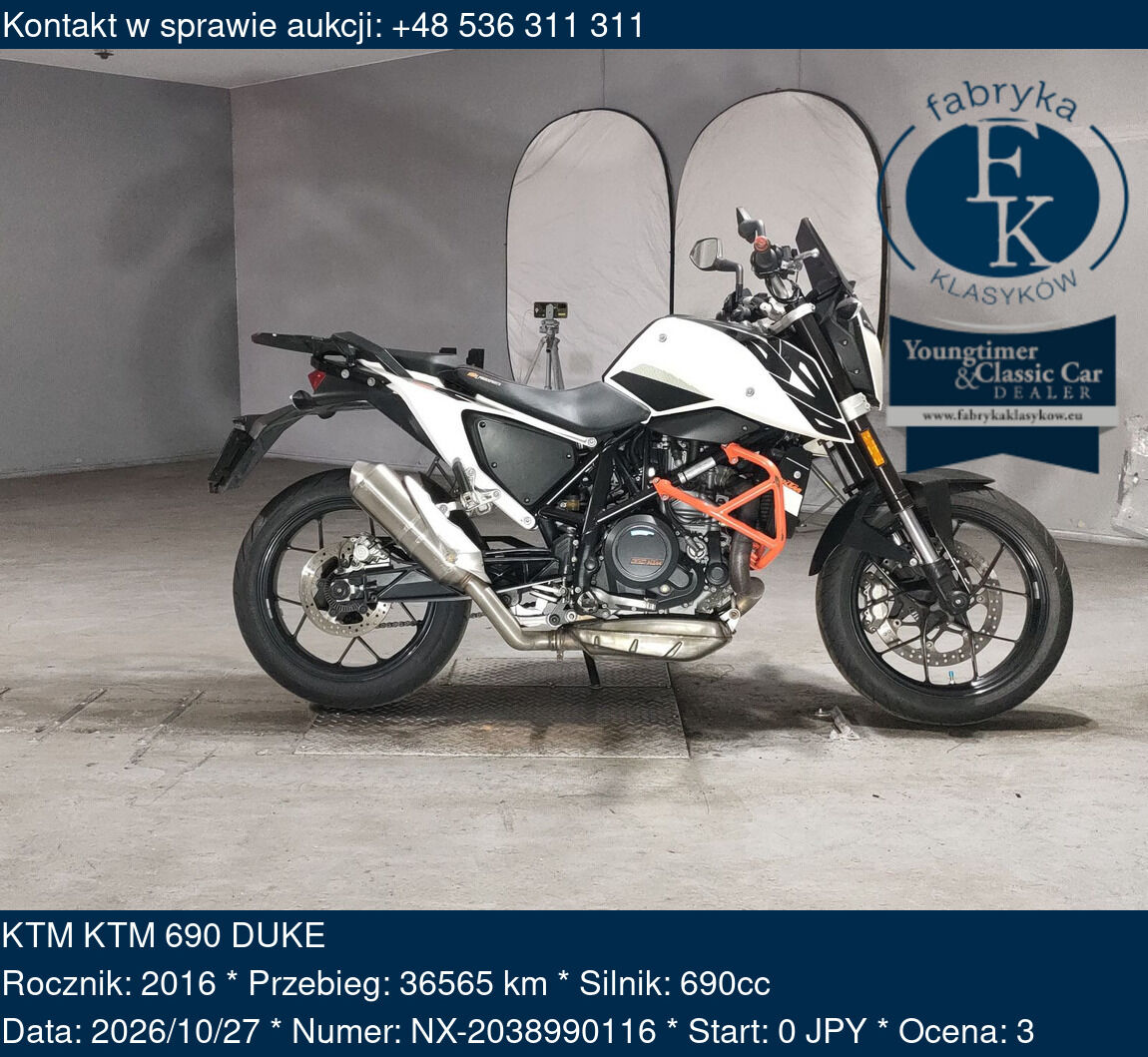 KTM KTM 690 DUKE 2016 - zdjęcie 2