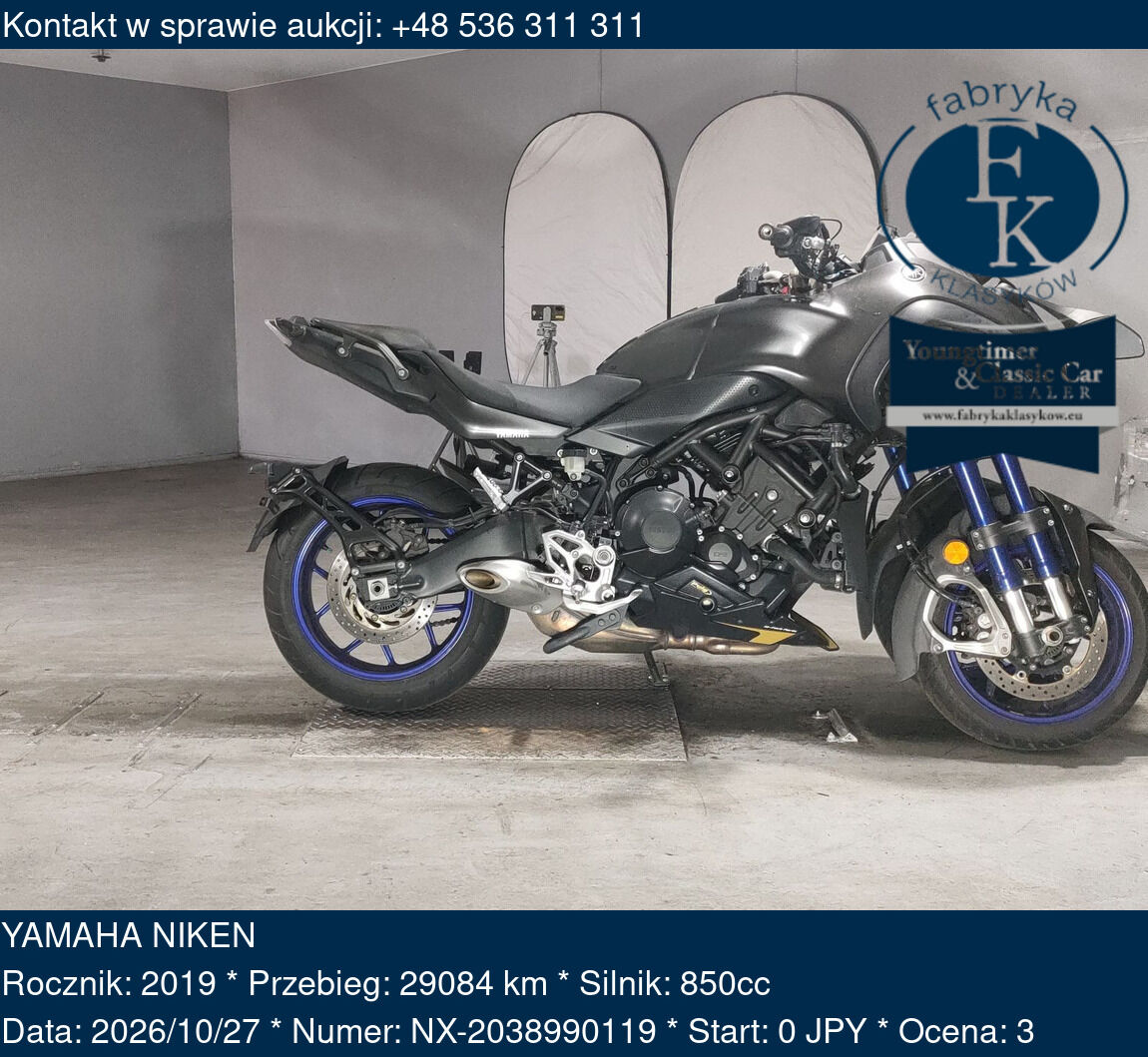 YAMAHA NIKEN 2019 - zdjęcie 2