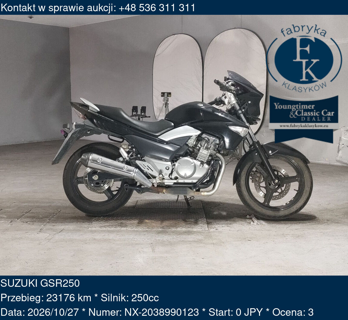 SUZUKI GSR250  - zdjęcie 2