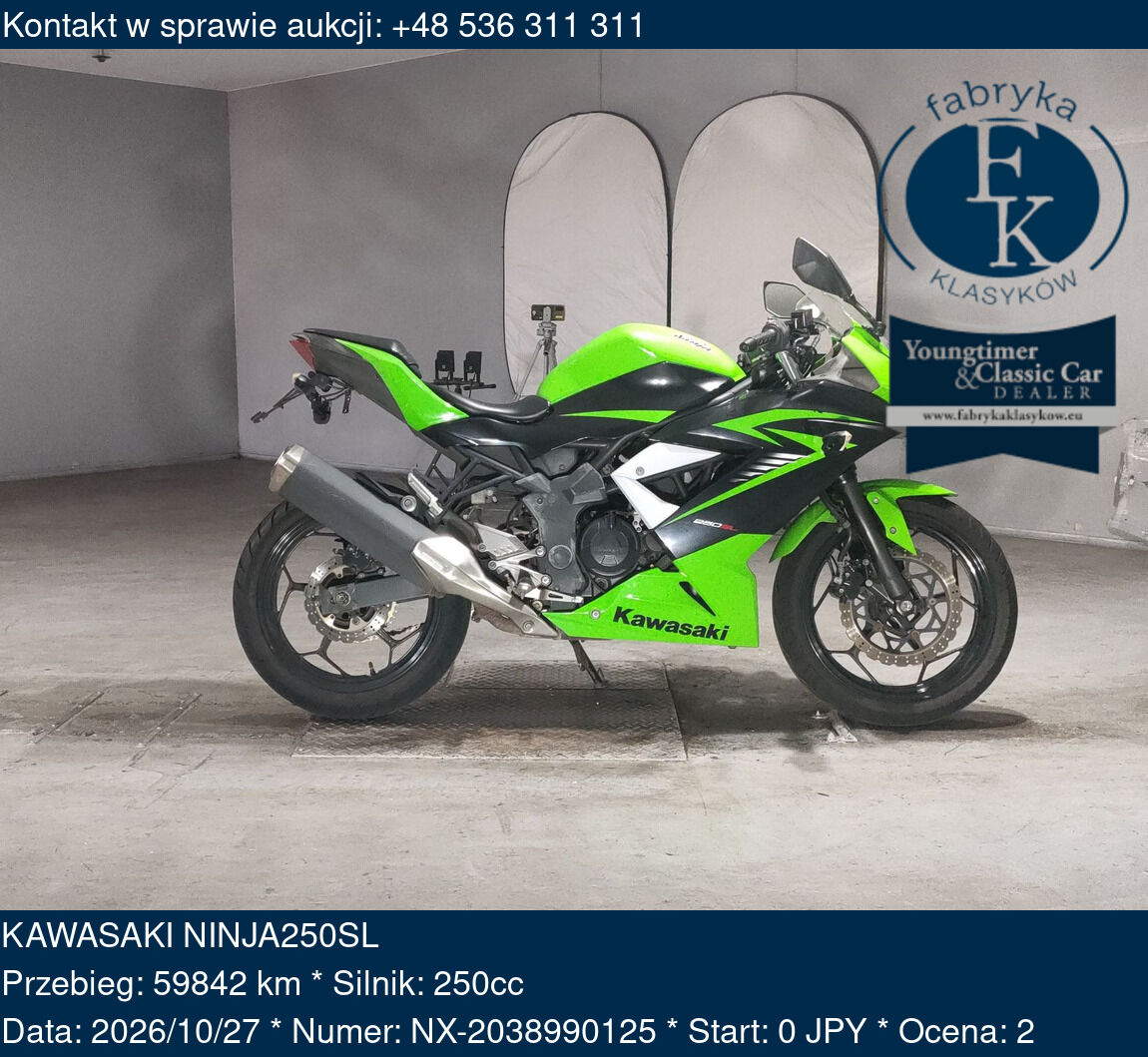 KAWASAKI NINJA250SL  - zdjęcie 2