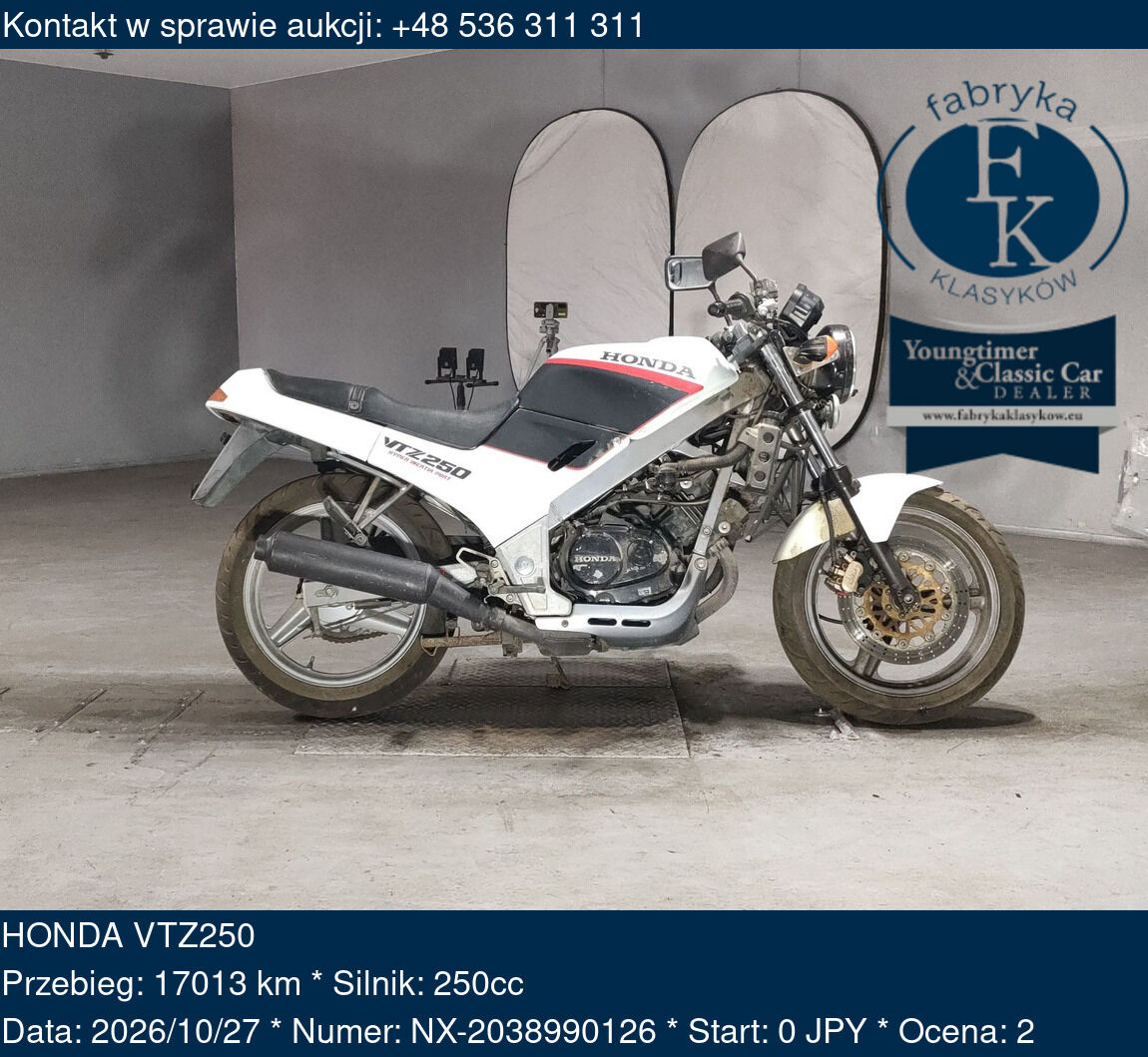 HONDA VTZ250  - zdjęcie 2