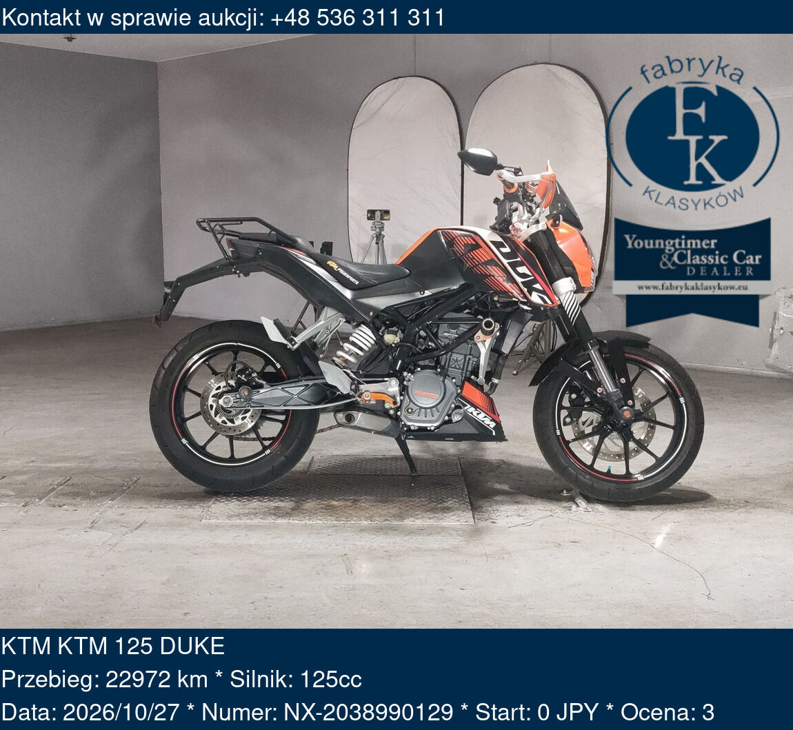 KTM KTM 125 DUKE  - zdjęcie 2