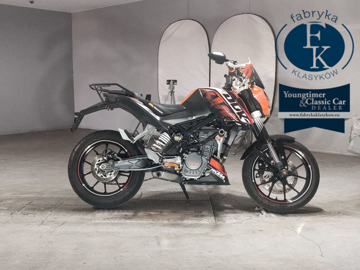 KTM KTM 125 DUKE  - aukcja, lot NX-2038990129