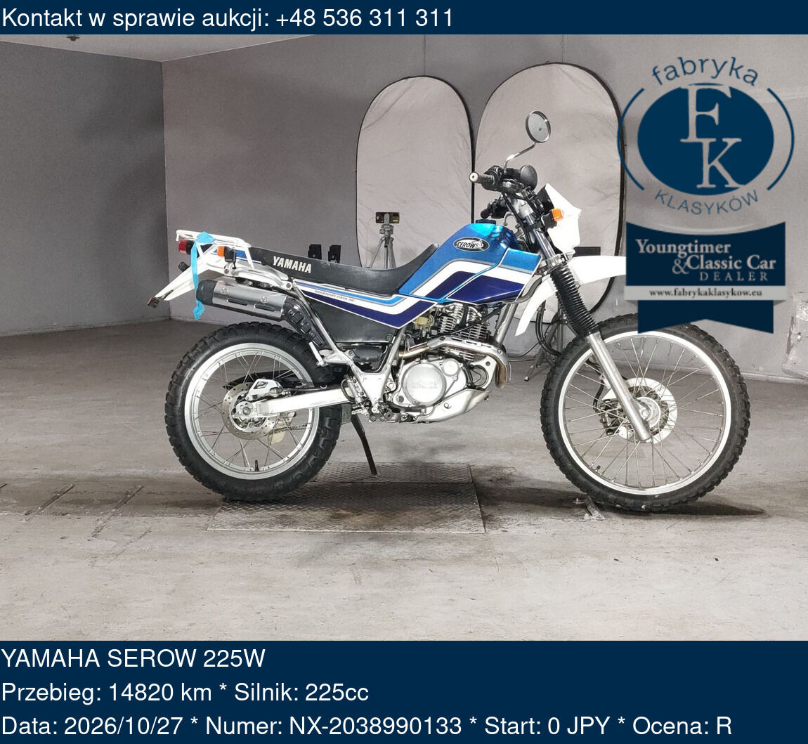 YAMAHA SEROW 225W  - zdjęcie 2