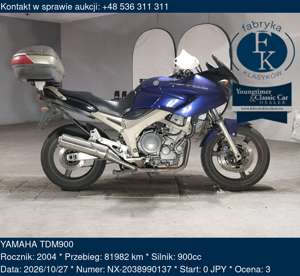 YAMAHA TDM900 2004 - zdjęcie 2