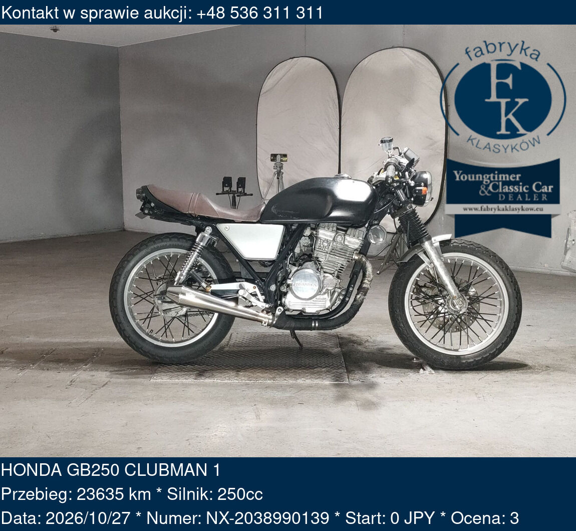 HONDA GB250 CLUBMAN 1  - zdjęcie 2