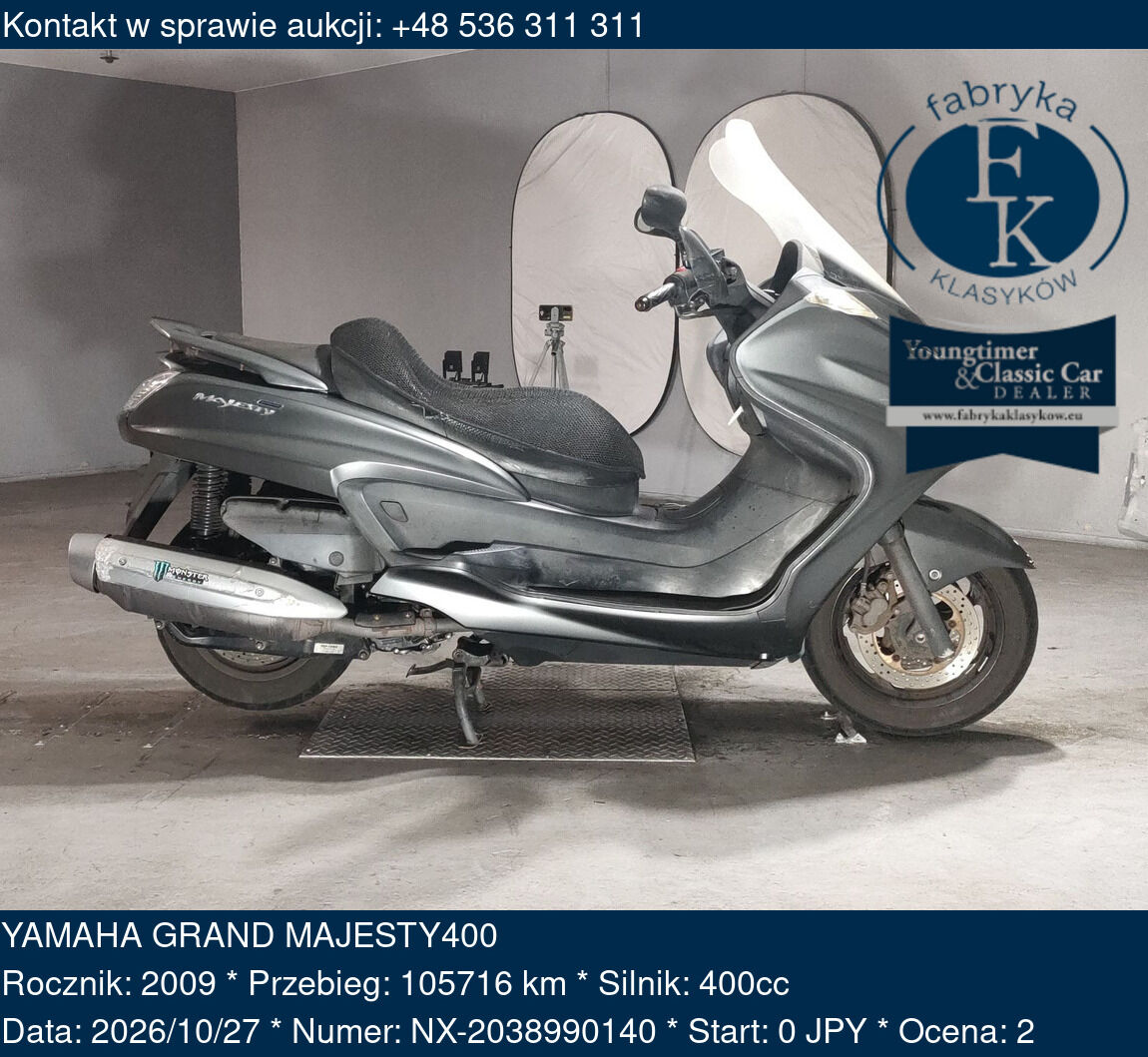YAMAHA GRAND MAJESTY400 2009 - zdjęcie 2
