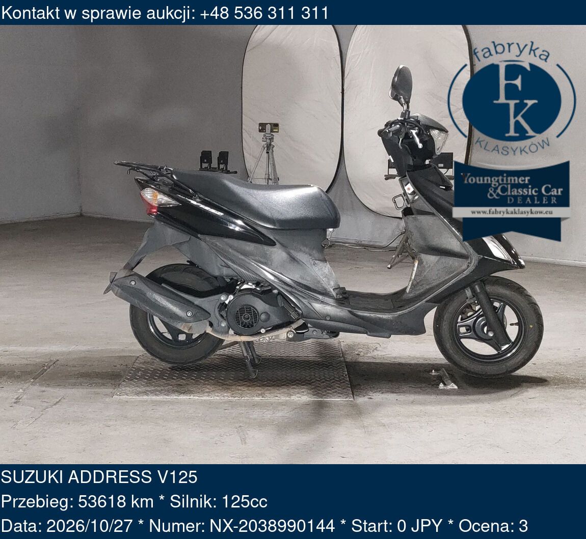 SUZUKI ADDRESS V125  - zdjęcie 2