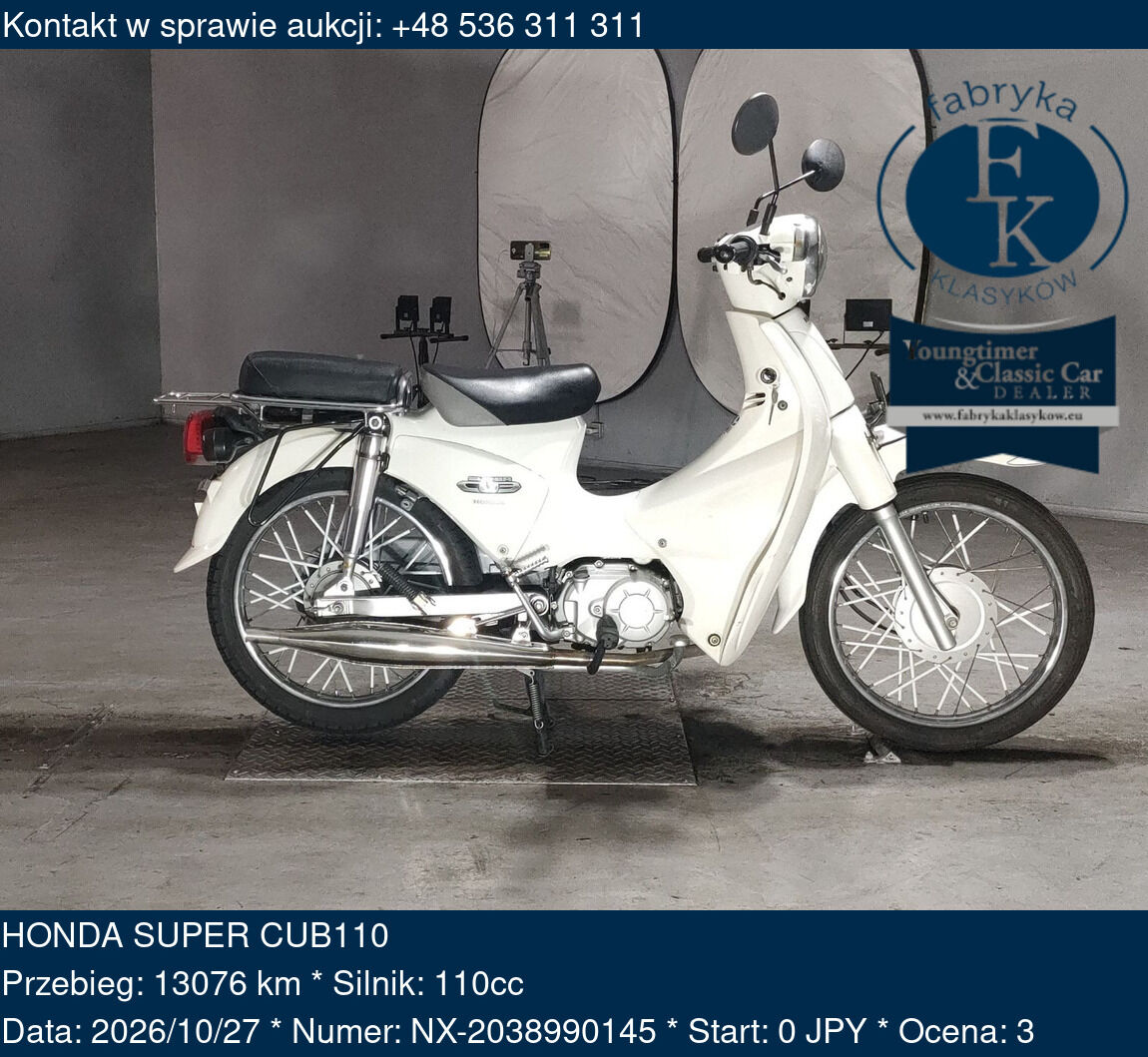 HONDA SUPER CUB110  - zdjęcie 2