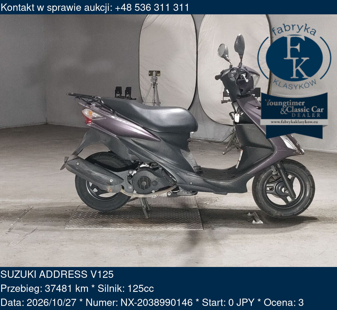 SUZUKI ADDRESS V125  - zdjęcie 2