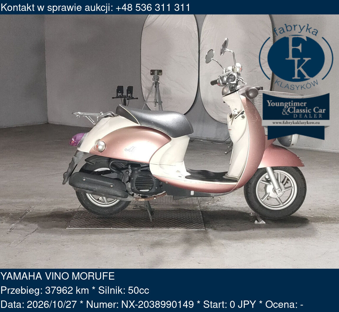 YAMAHA VINO MORUFE - zdjęcie 2